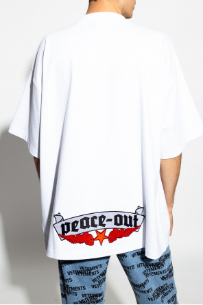 VETEMENTS Patched T-shirt