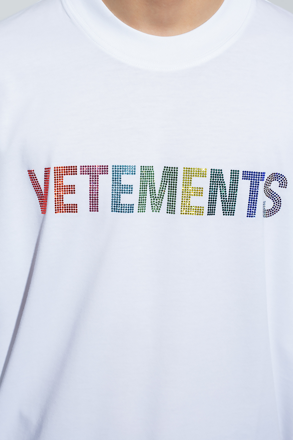 VETEMENTS LOEWE SWEATER WITH MONOGRAM