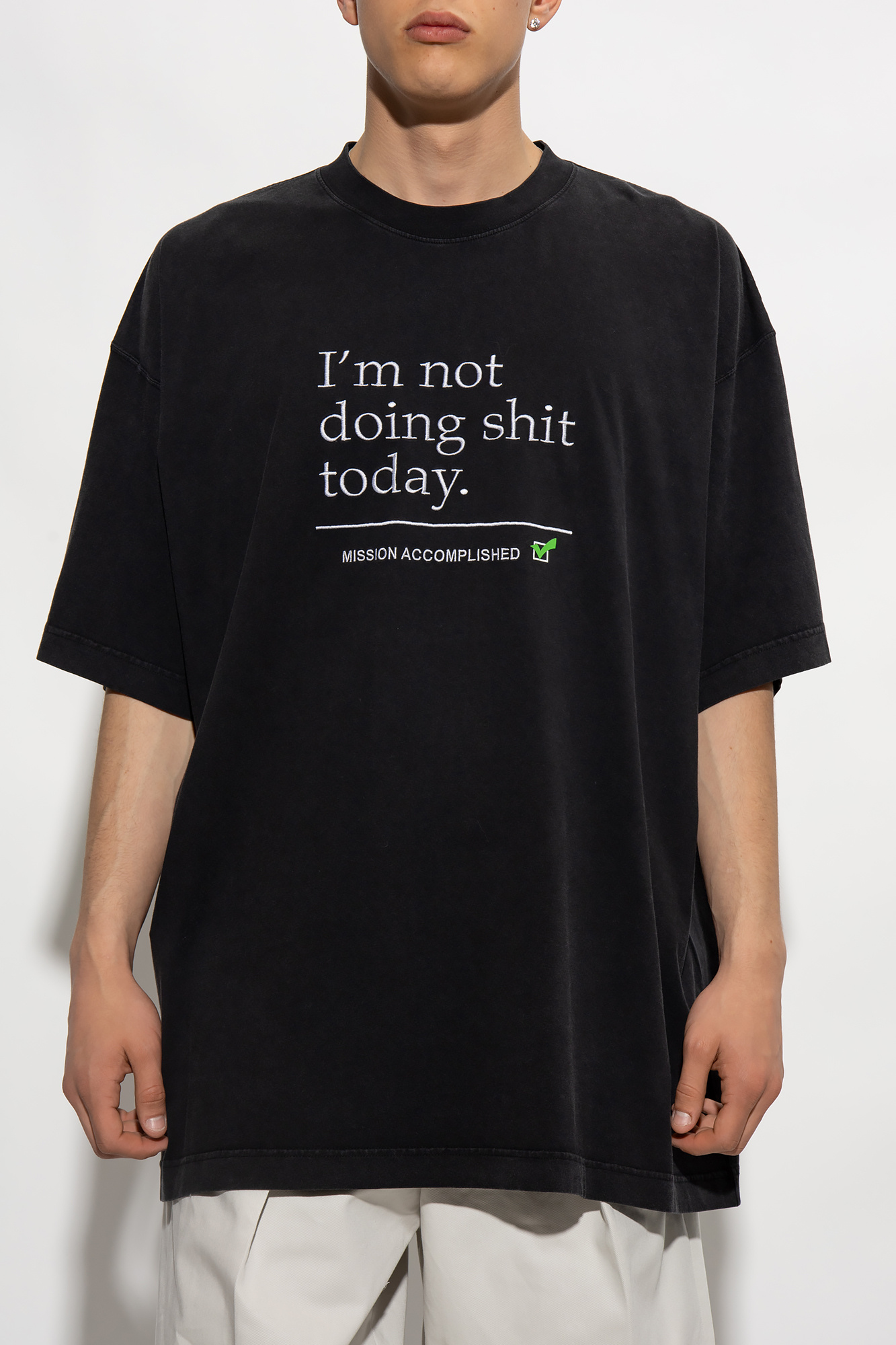 VETEMENTS Oversize T-shirt