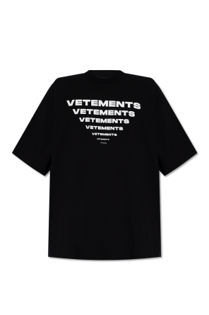 T-shirt with logo od VETEMENTS