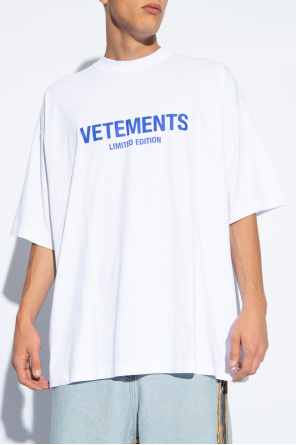 VETEMENTS T-shirt z logo