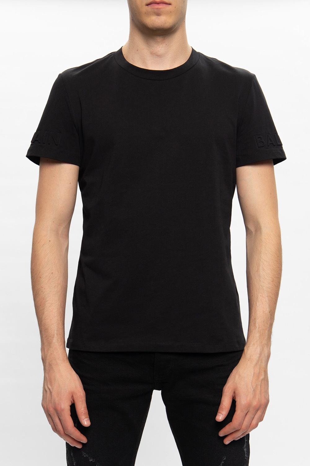 balmain Skye-knit Cotton T-shirt