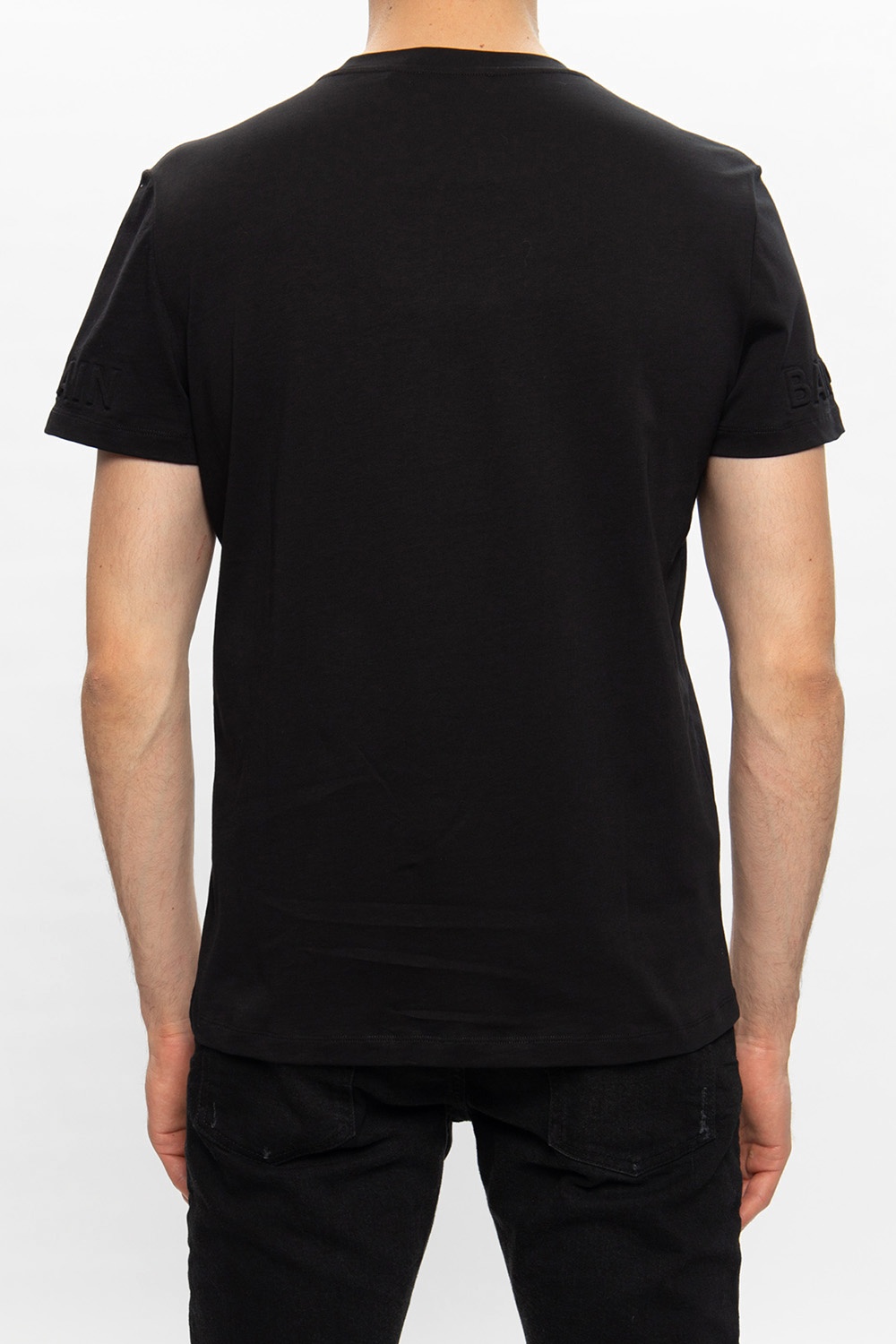 balmain Skye-knit Cotton T-shirt