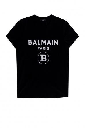 Balmain B-Bold Sneakers mit Schnürung Schwarz