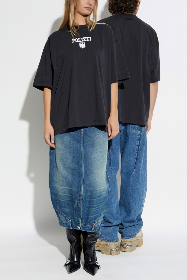 VETEMENTS Camiseta con estampado