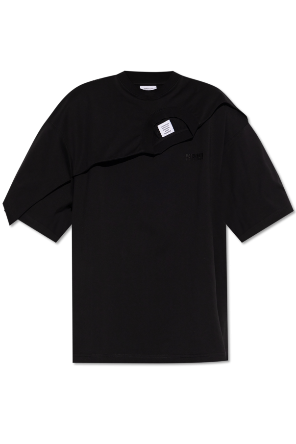 T-shirt with decorative finish od VETEMENTS