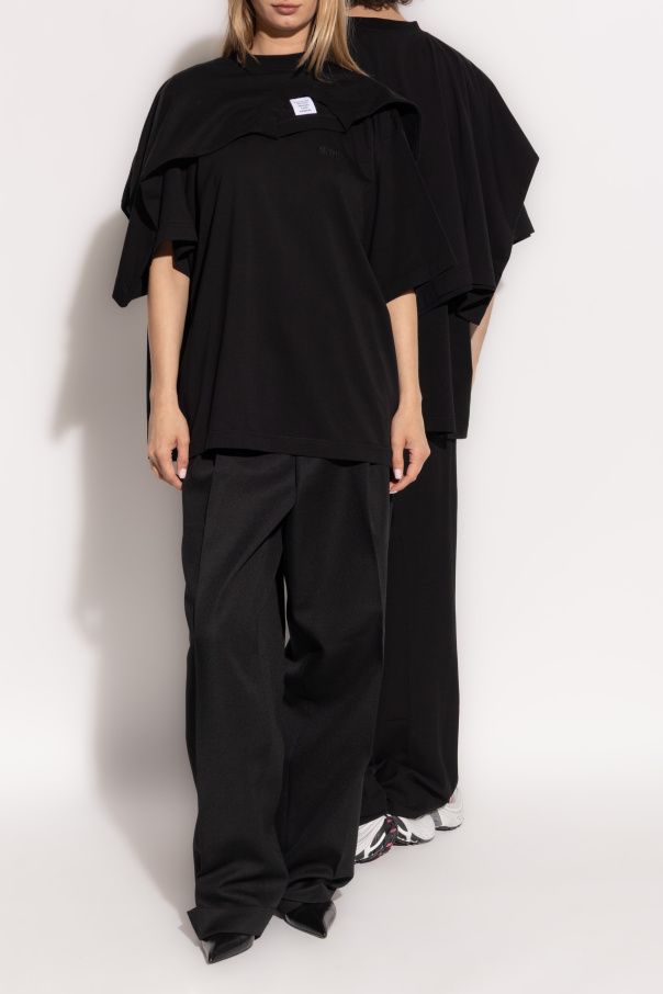 VETEMENTS T-shirt with decorative finish