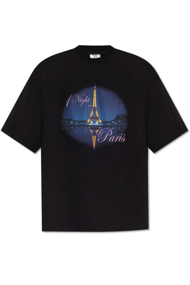T-shirt with print od VETEMENTS