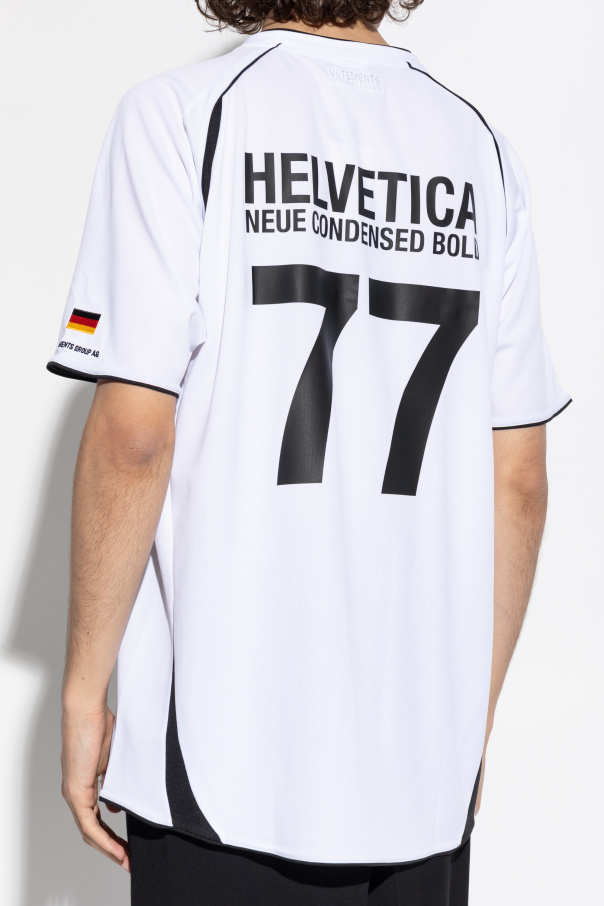 VETEMENTS Camiseta tipo "oversize"