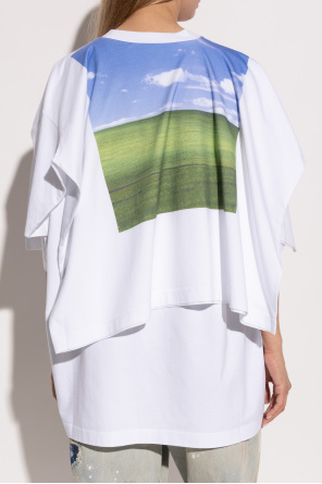 VETEMENTS Camiseta com estampa