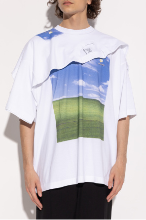 VETEMENTS Camiseta com estampa
