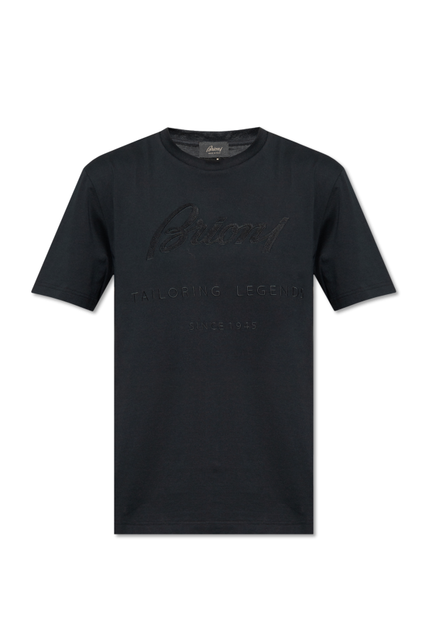 Brioni T-shirt with logo