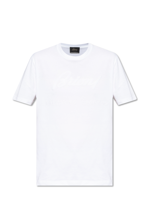 Brioni T-shirt with logo