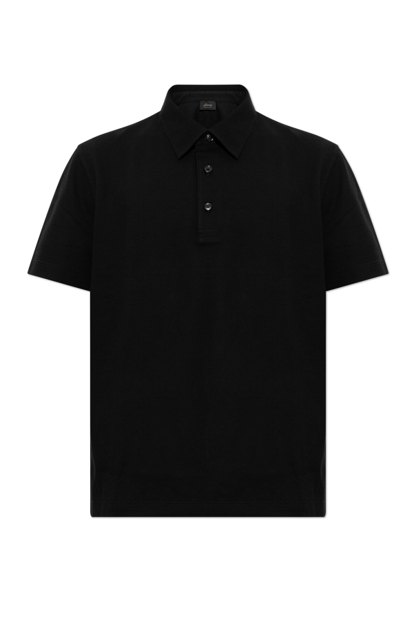 Polo shirt with embroidered logo od Brioni