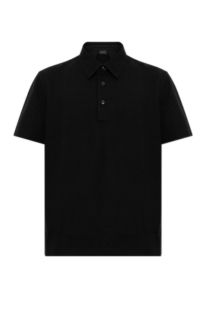 Polo shirt with embroidered logo