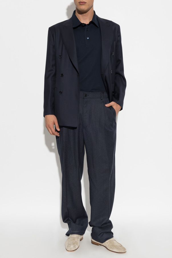 Brioni Baumwoll-Poloshirt