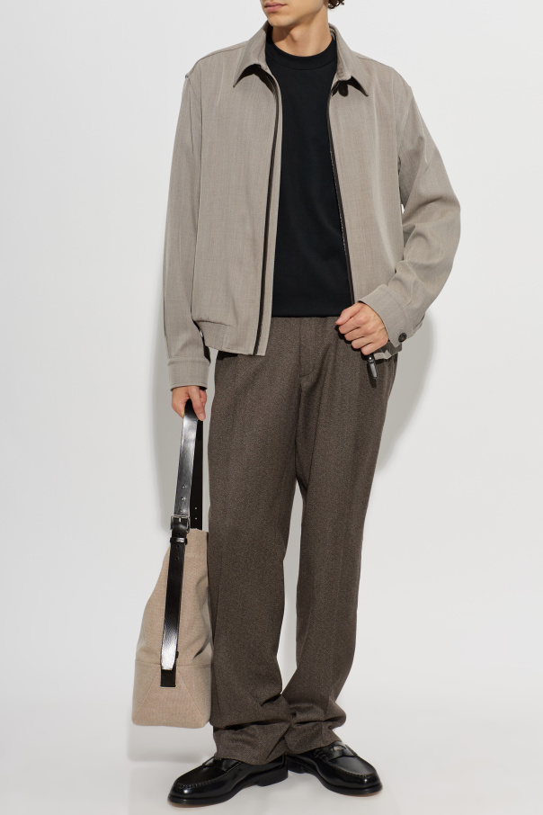 Brioni Cotton T-shirt with logo