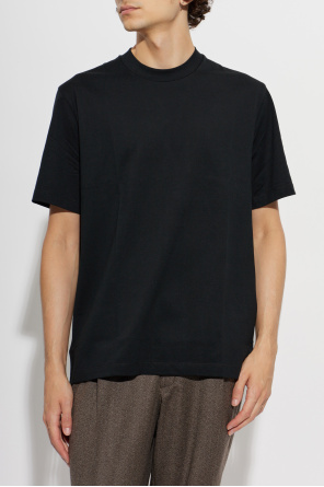 Brioni Cotton T-shirt with logo