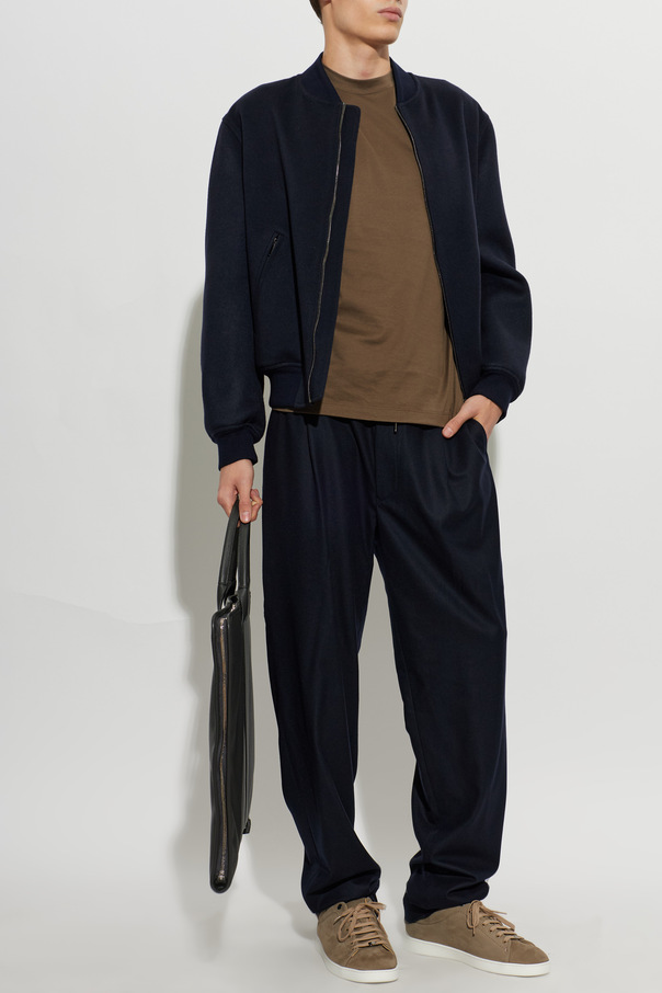 Brioni Cotton t-shirt with embroidered logo