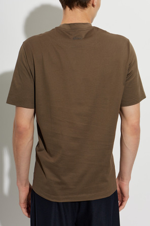 Brioni Cotton t-shirt with embroidered logo