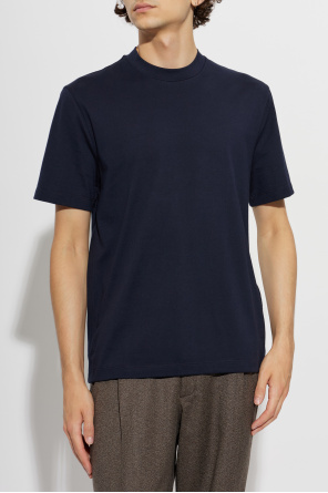 Brioni Cotton T-shirt with logo