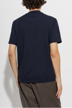 Brioni Cotton T-shirt with logo