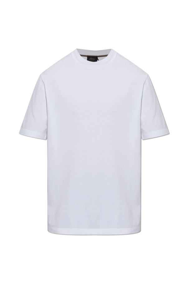 Cotton T-shirt with logo od Brioni