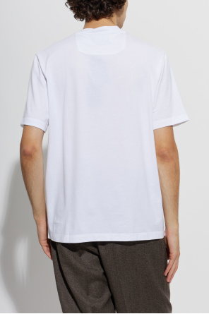 Brioni Cotton T-shirt with logo