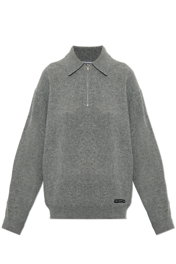 Alexander Wang Polo de lana de manga larga