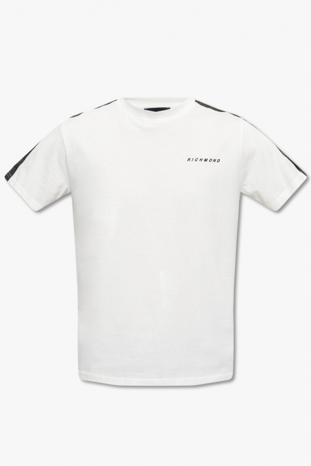 John Richmond round-neck short-sleeved T-shirt Bianco