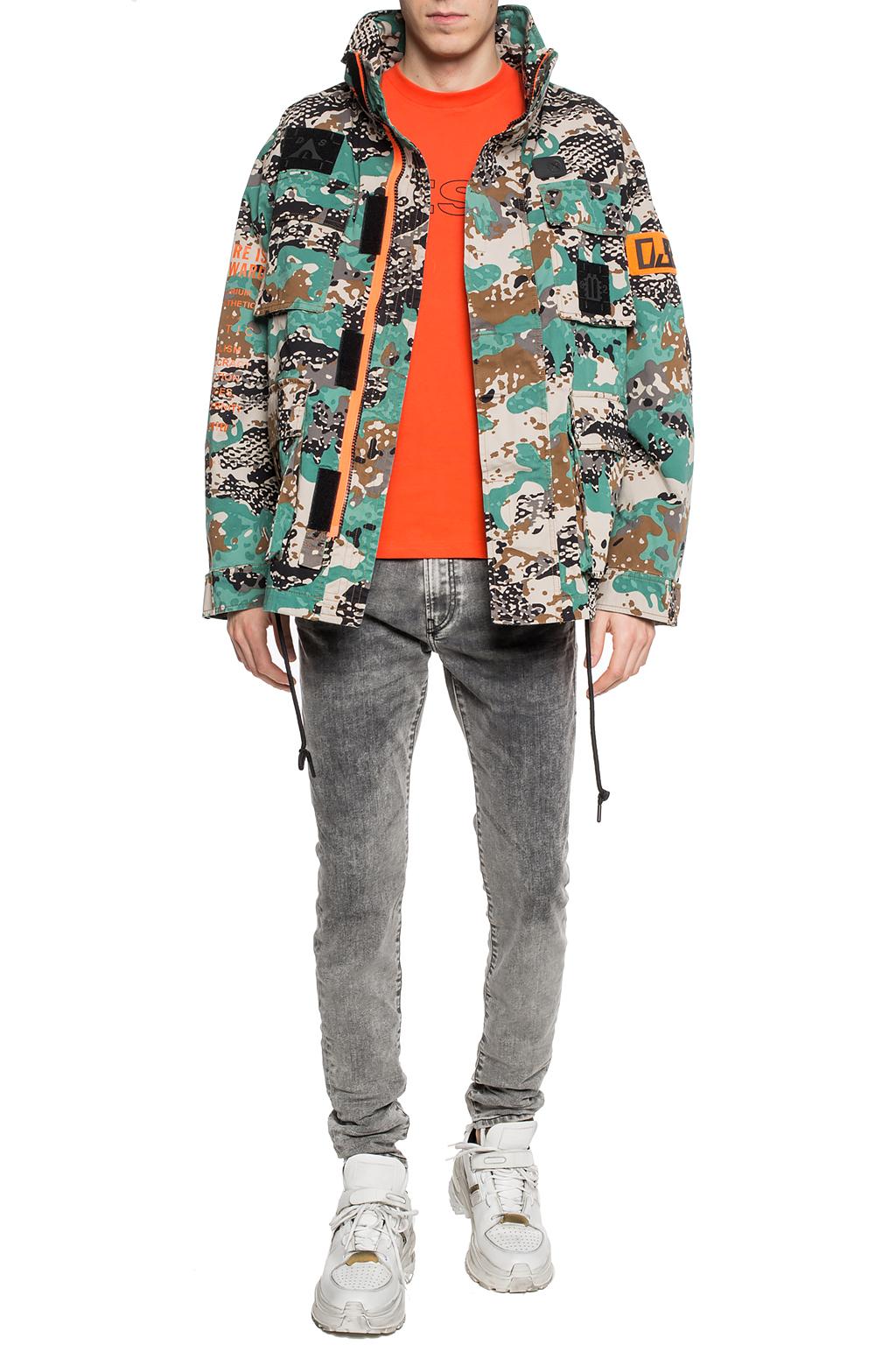 diesel camo shirt
