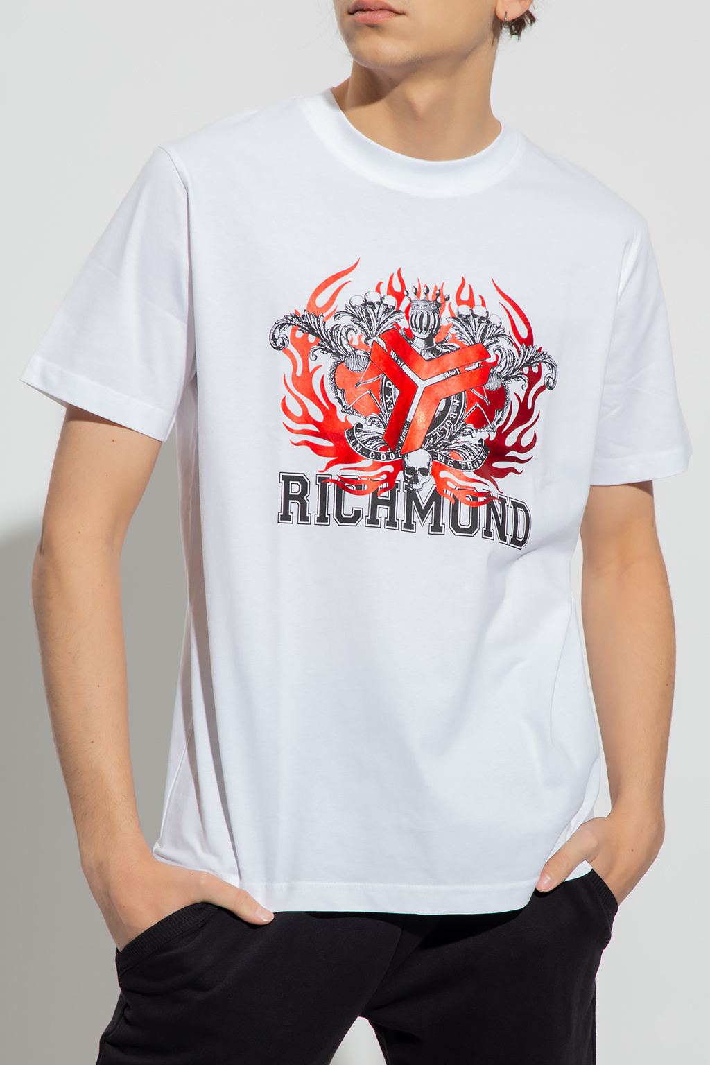 John Richmond T-shirt with logo