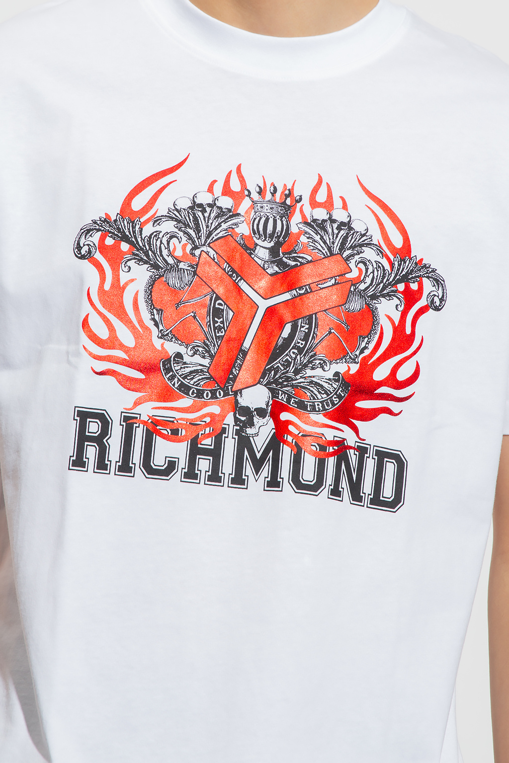 John Richmond T-shirt with logo