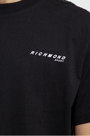 John Richmond adidas black cropped hoodie