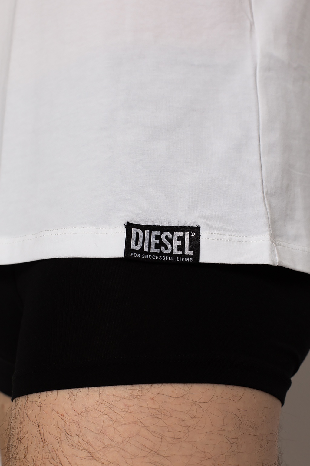 Diesel Diesel striped zip-up hoodie