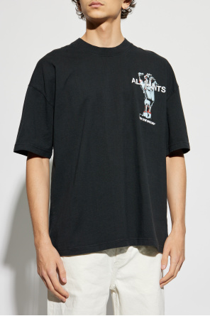 AllSaints T-shirt with Undergrand print