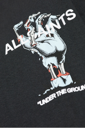 AllSaints T-shirt with Undergrand print