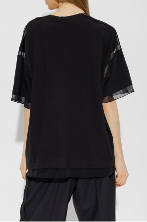 Undercover Tulle-trimmed T-shirt