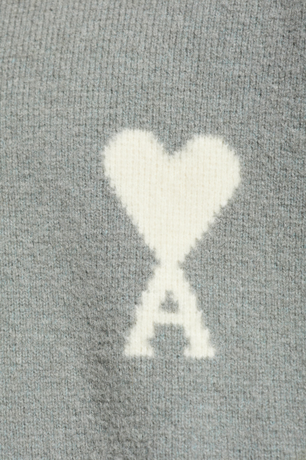 Ami Alexandre Mattiussi Cardigan mit Logo