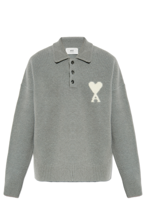 Cardigan with logo