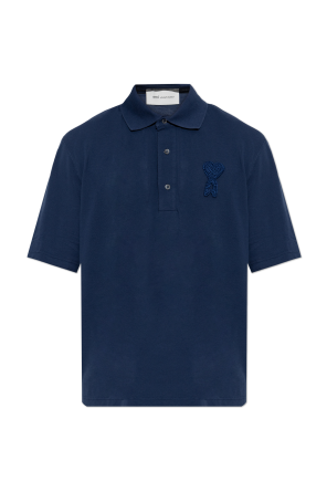 Polo with patch