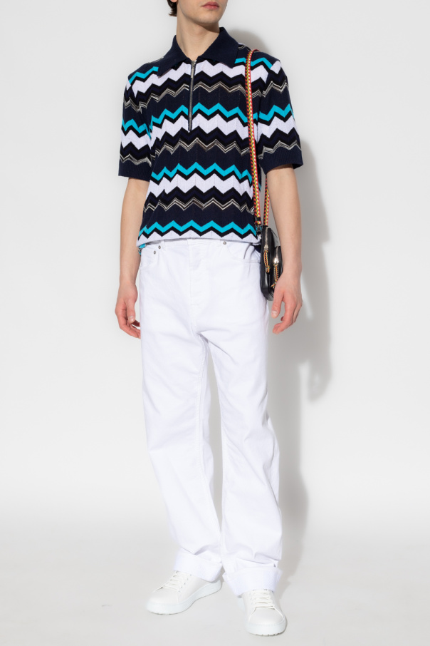Missoni grey relaxed polo