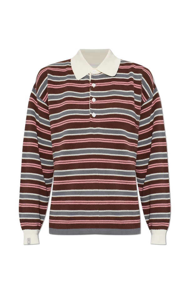 'Wonder' long sleeve polo od The Upside
