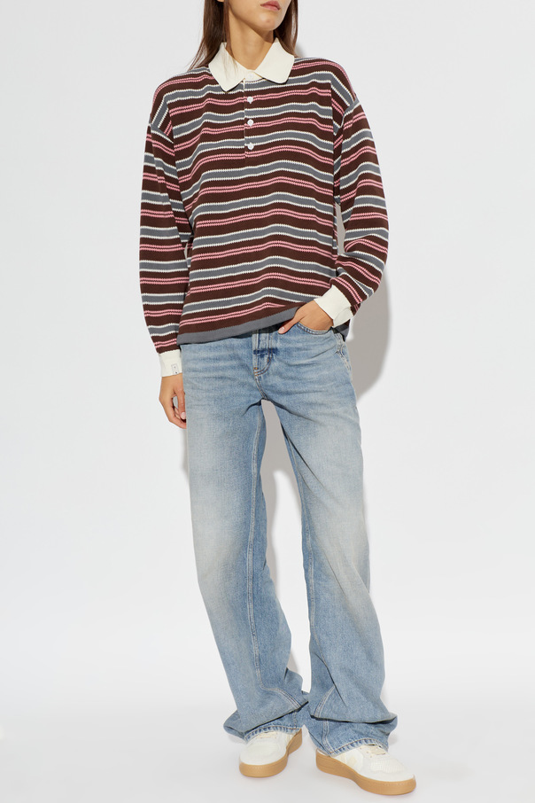 The Upside 'Wonder' long sleeve polo