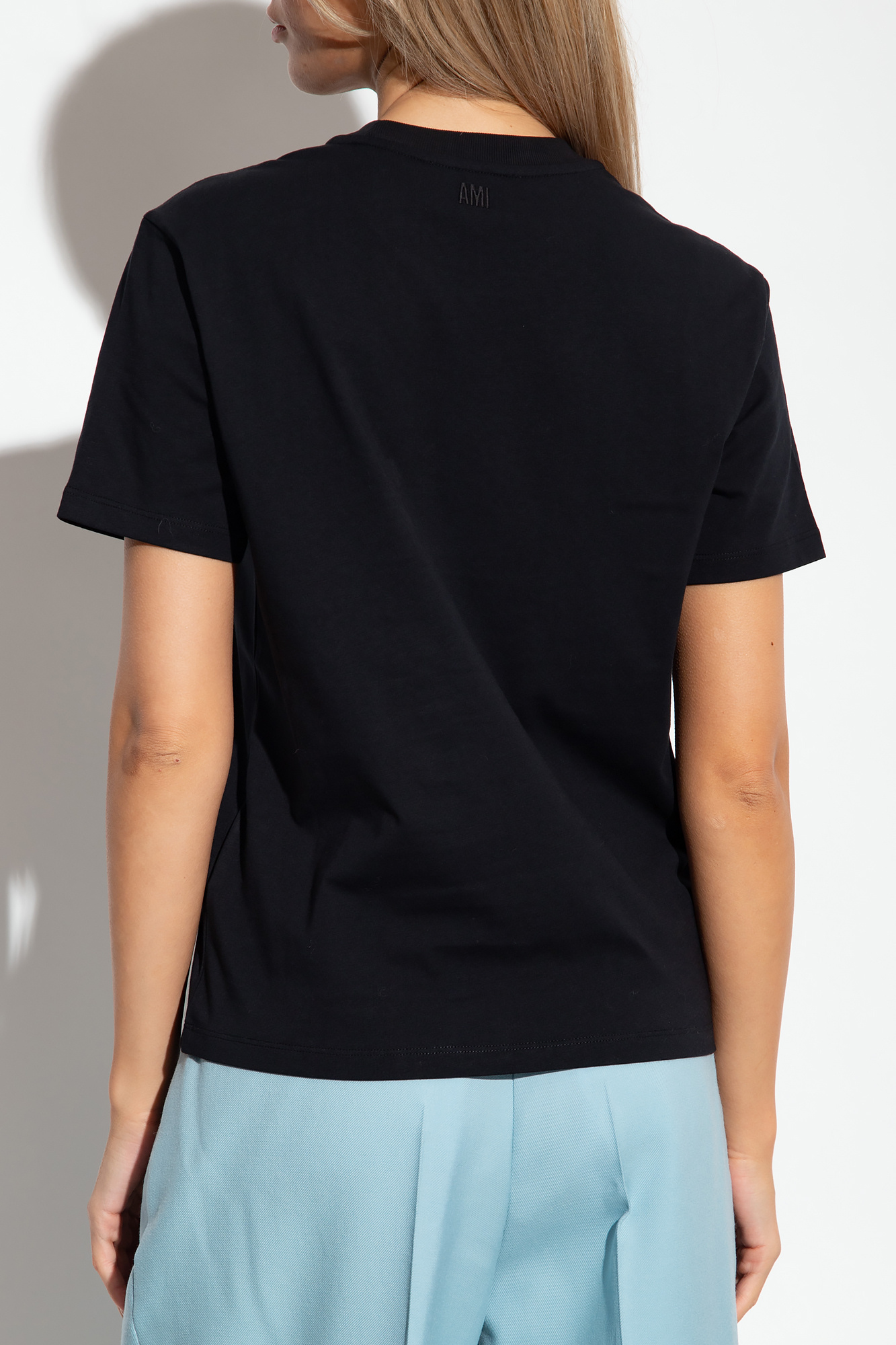 JACQUEMUS T-SHIRT ZE STÓJKĄ polo-shirts footwear-accessories Shirts