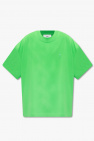 MSGM Kids logo-print cotton T-shirt dress Schwarz