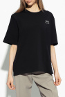 Ami Alexandre Mattiussi BLACK T-shirt with logo