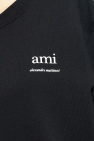 Ami Alexandre Mattiussi BLACK T-shirt with logo