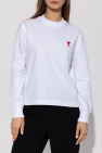 Ami Alexandre Mattiussi WHITE Long-sleeved T-shirt