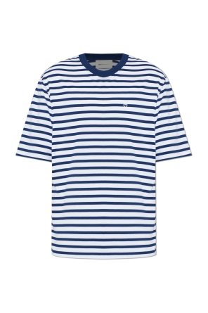 ‘Oversize’ T-shirt with stripe pattern